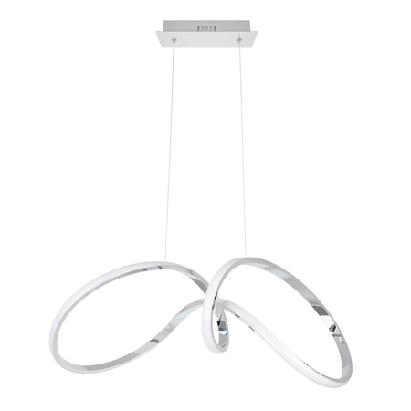 Milagro Lampa wisząca TESORO CHROME 48W LED ML7952 CHROM