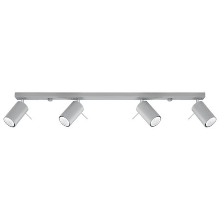 Sollux Lighting Plafon RING 4L zielony oliwkowy SL.1504