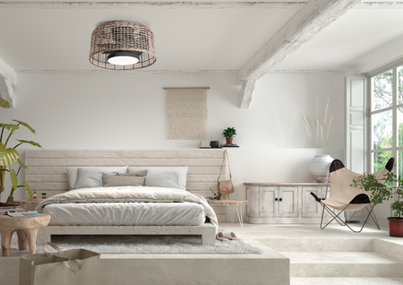 Wentylator MADEIRA naturalny Ø61 DC 30W LED 24W CCT zmienna barwa , pilot