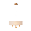 Lampa wisząca Endon Lighting Highclere 110723 mosiądz