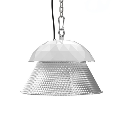 Lampa przemysłowa LED Greenie Food 160 lm/W 100W IK69K do żywności