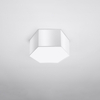 Sollux Lighting Plafon SUNDE 15 czarny SL.1061