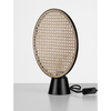 Lampa stołowa Luces Exclusivas COLVERZO LE45385 drewno jasne i ciemne, czarny