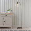 Endon Lighting Lampa podłogowa 91741 srebrny