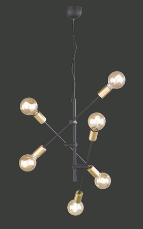 Lampa wisząca Trio 306700632 czarny
