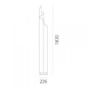 Lampa podłogowa Artemide 0084010A Chimera