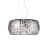 Lampa wisząca IdealLux 197654 Audi-80 SP8 Fume