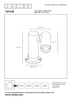 Lampa zewnętrzna Lucide TATUM 27893/05/29 czarny