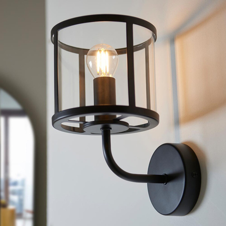 Kinkiet Endon Lighting Hopton 104193 czarny