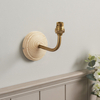 Kinkiet Endon Lighting Wood Arc 115076 mosiądz