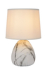 Lampa stołowa Lucide MARMO 47508/81/31 biały