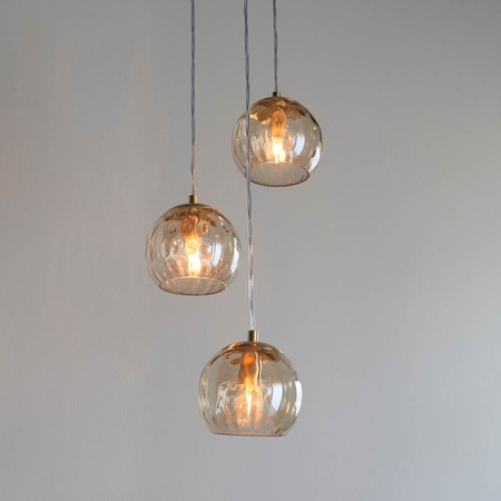 Endon Lighting Lampa wisząca 91971 mosiądz