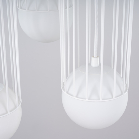 Sollux Lighting Lampa wisząca BRINA 3P biała SL.1335