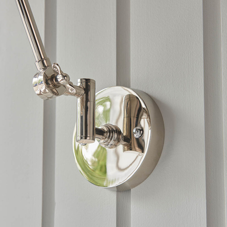 Kinkiet Endon Lighting Lehal 93431 nikiel