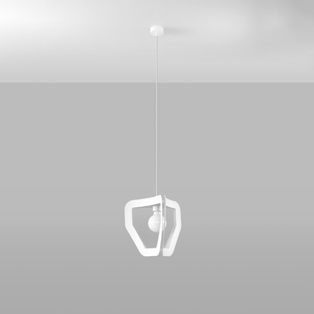 Sollux Lighting Lampa wisząca TRES biała SL.0929