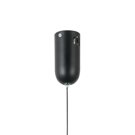 Lampa wisząca Italux Pedro PND-34405-3V-BK Czarny mat, chrom