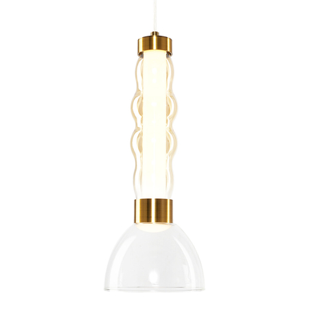 Milagro Lampa wisząca LUCCO amber 13W ML1418 BURSZTYN