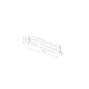 Lampa sufitowa LVM LINE LED 9W Nowodvorski 10143 czarny