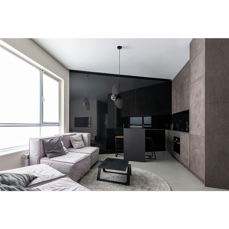 Lampa wisząca Kaja FERMI K-5382 czarny, grafitowy