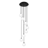 Lampa wisząca Kaja ASPEN K-5552 czarny, biały