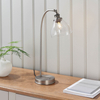 Lampa stołowa Endon Lighting Hansen 91740 srebrny