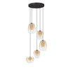 Lampa wisząca Luces Exclusivas JAREVIA LE45127 złoty i odcienie złota