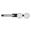Milagro Kinkiet Magnet 13W+2xG9 3000/4000K Czarny ML1138 CZARNY