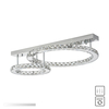 Lampa sufitowa Zuma Line MX3713-2-3CT GIRONA LAMPA SUFITOWA CHROM/CHROME