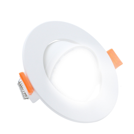Light Prestige Ruchome oczko podtynkowe Plus białe LED CCT LP-1506/1RS WH