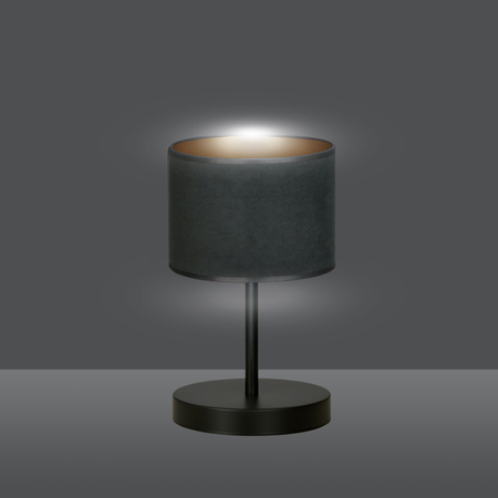 Lampa stołowa HILDE LN1 BL BLACK Emibig 1054/LN1 czarny