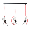 Lampa wisząca BOBI 3 BLACK Emibig 537/3 czarny