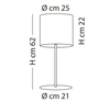 Lampa biurkowa Sillux LT1-503 Saint Louis