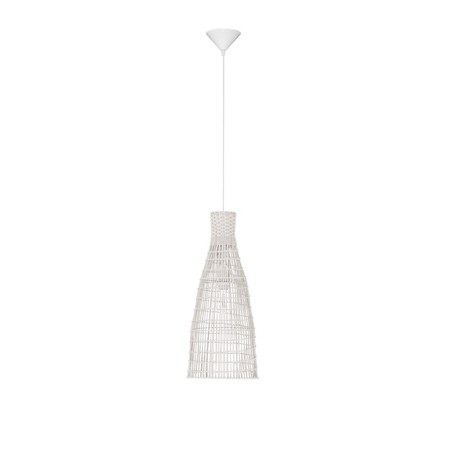 Lampa wisząca Luces Exclusivas GALIRIO LE45367 drewno jasne i ciemne, biały