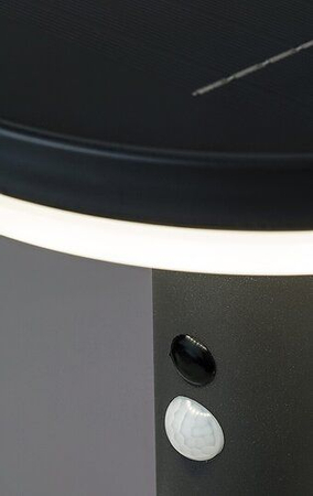 Lampa solarna Rabalux Alaska 77017 antracyt