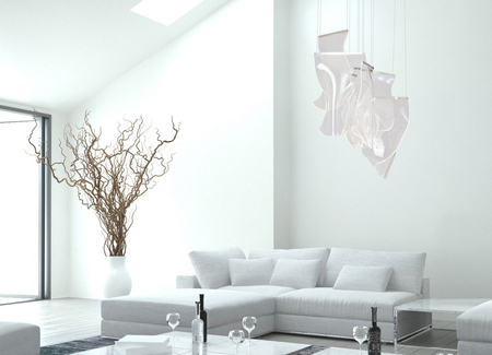 Lampa wisząca Maxlight P0371D chrom