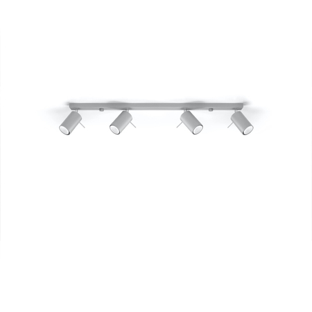 Sollux Lighting Plafon RING 4L zielony oliwkowy SL.1504
