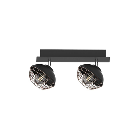 Milagro Lampa sufitowa LOGAN 2xE14 ML4610 CZARNY