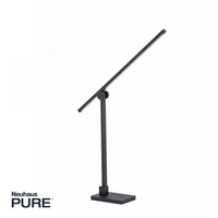 Lampa biurkowa Paul Neuhaus PURE-GRAFO 4407-18 czarny