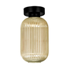 Lampa sufitowa Kaja FADIGA K-5742 bursztynowy, czarny
