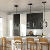 Lampa wisząca LED Ciri - Matowa czerń Quintiesse QN-CIRI-P-MBK