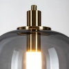 Lampa wisząca - Polar dymiony/szary