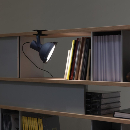 Lampa z klipsem Nemo PRPFMW11 Projecteur 165 Brązowa