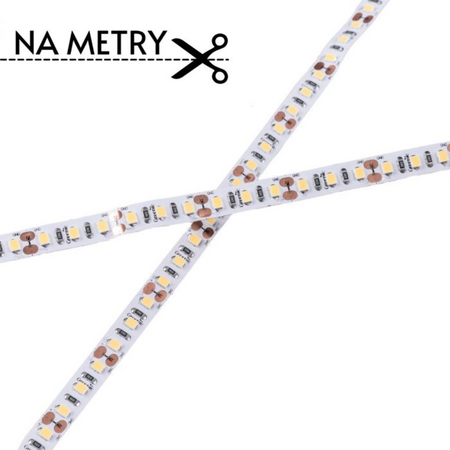Taśma LED 24V WW 120xSMD2835 12W/m biała ciepła Greenie