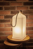 Latarnia LED Lampa zewnętrzna ogrodowa 2700K Biała ciepła 45cm 42499W biały