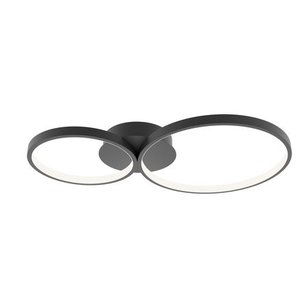 Lampa sufitowa Italux SPL-20452-2-BK Czarny