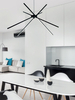 Lampa wisząca Maxlight P0412 czarny/chrom