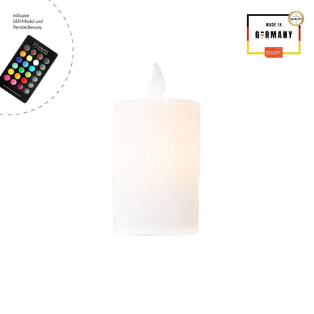Świeca LED Lampa zewnętrzna ogrodowa 2700K RGB Ø60 32731L biały