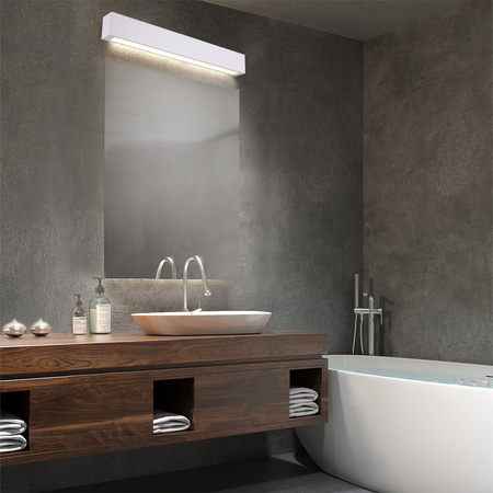 Light Prestige Kinkiet Ibros 63 cm biały IP44 LED CCT GS-LWA-9W WH CCT