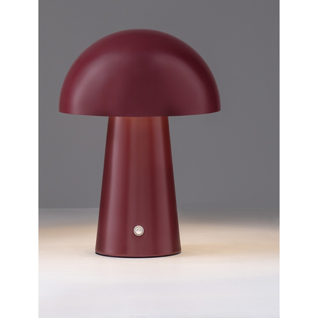 Lampa stołowa Luces Exclusivas CASTORO LE45587 czerwony
