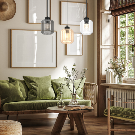 Milagro Lampa wisząca SOMBRA MIX 3xE27 MLP8368 CZARNY